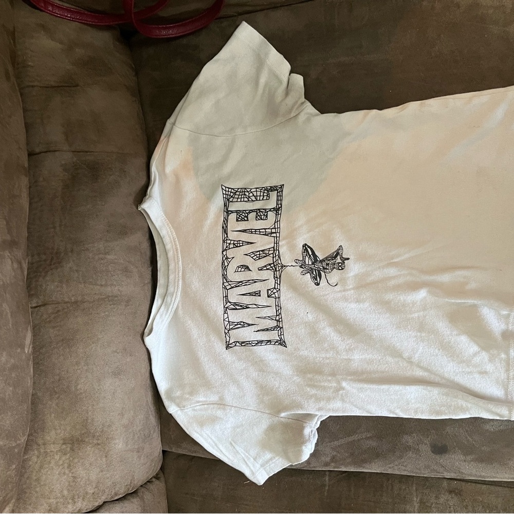 Marvel White Graphic T-Shirt
